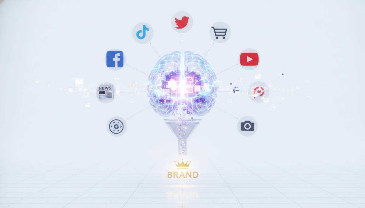 Как нейросети собирают информацию о брендах Искусственный интеллект анализирует отзывы и статьи для формирования ответов пользователям.