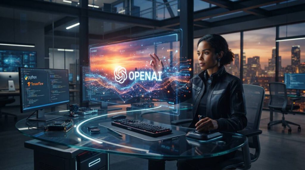 Концепт обновления нейросетей OpenAI и перехода на GPT-5.6